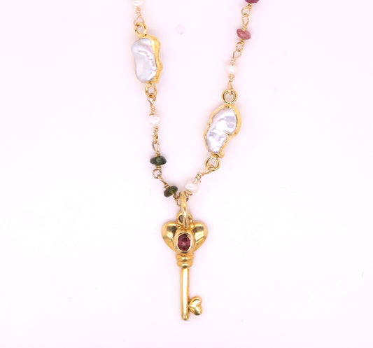 Treasured Key Necklace