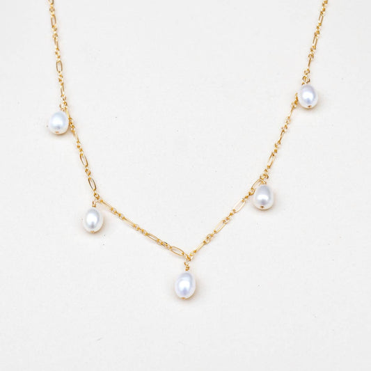 Freshwater Pearl Dangle Necklace