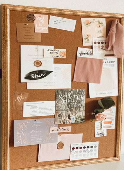 How to Create Your Wedding Vision Board