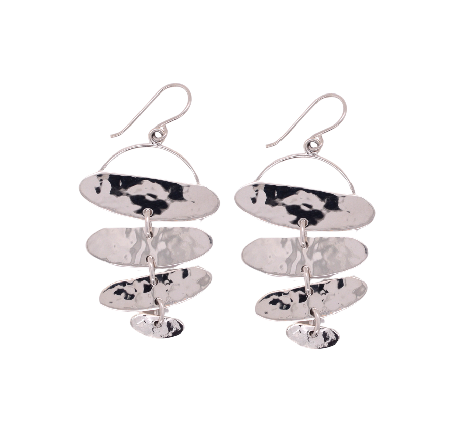 Calderesque Sterling Silver Earrings