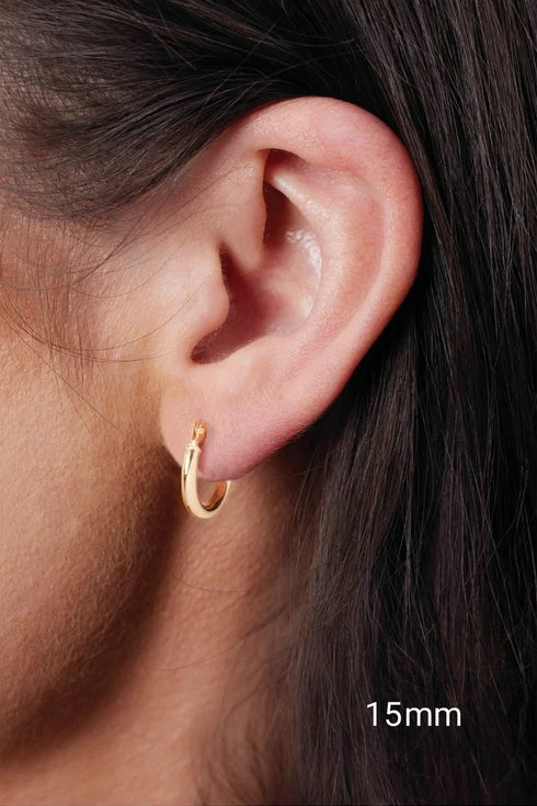 14kt Gold Hoop Earrings