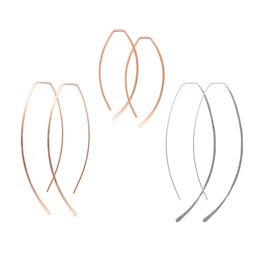 Ebb + Flow Threader Earrings