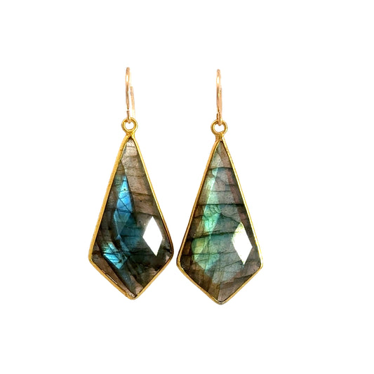 Kite Labradorite Earrings