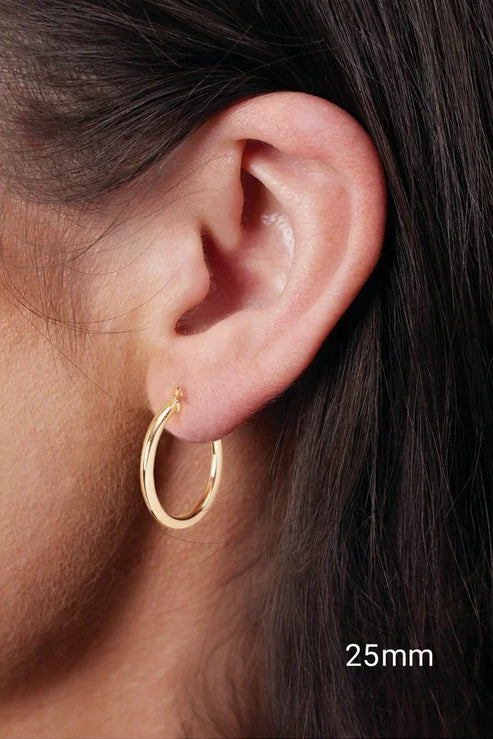 14kt Gold Hoop Earrings