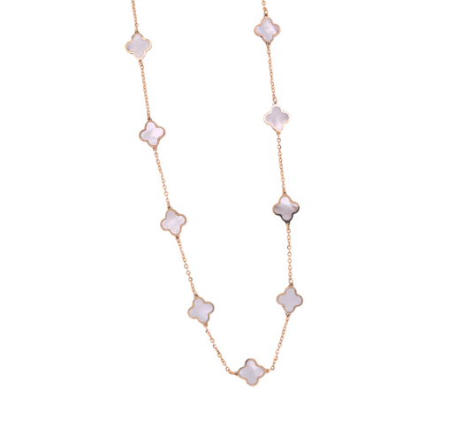 Mother of Pearl Bloom Necklace