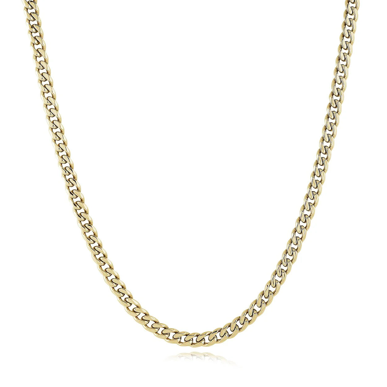 Men's Polished Curb Chain
