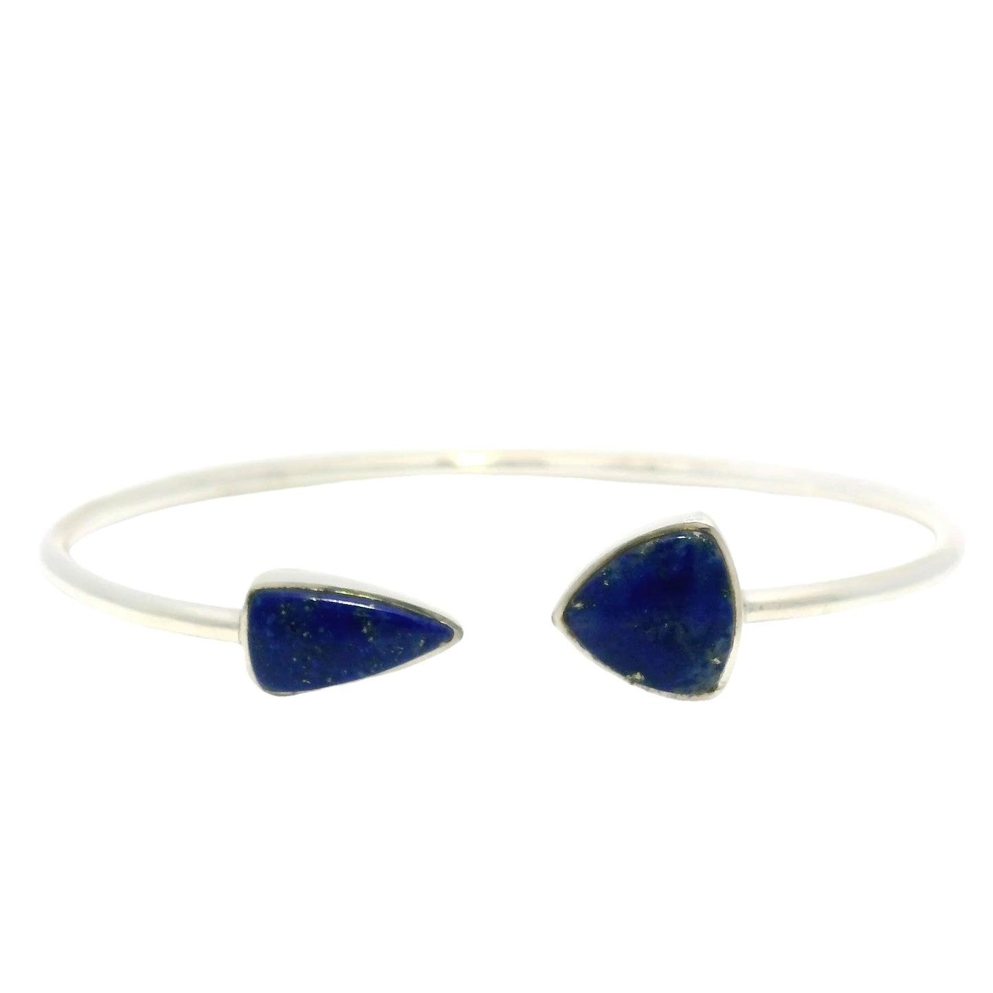 Sterling Silver Lapis Cuff