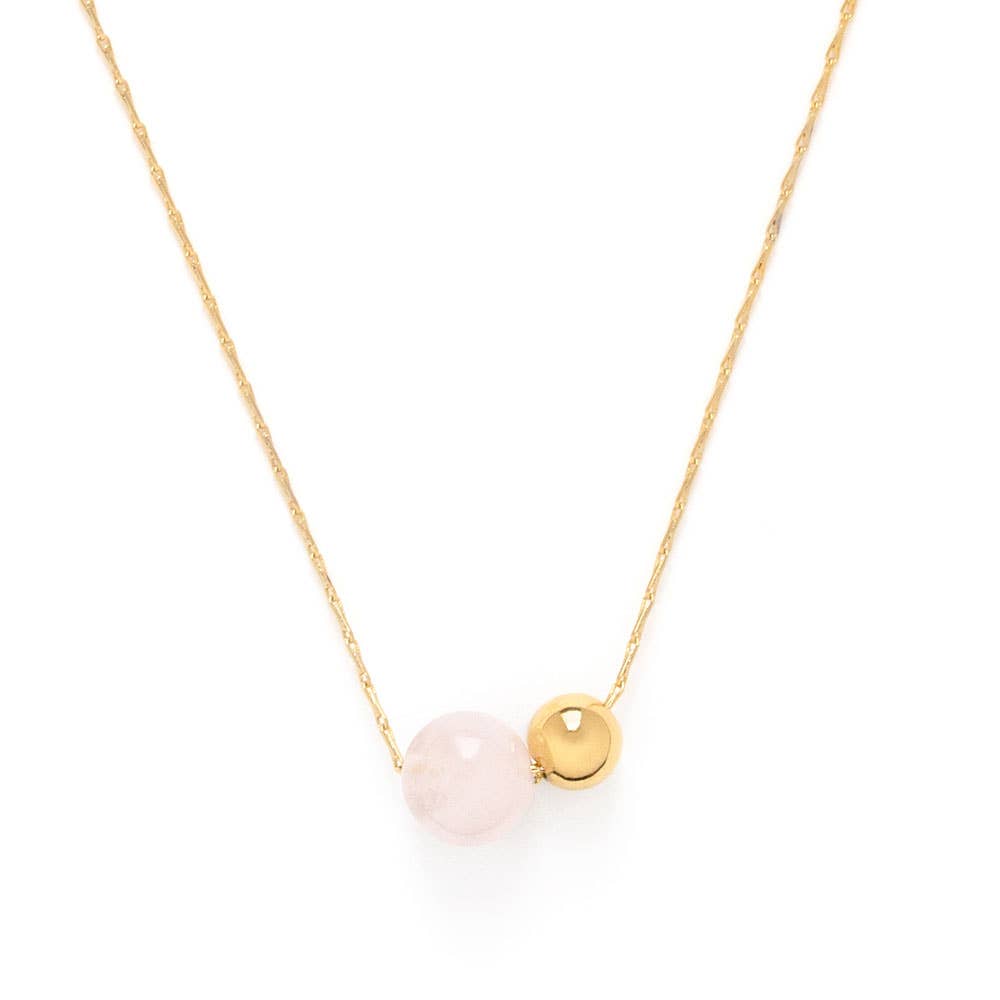 Gemstone Orbit Necklace