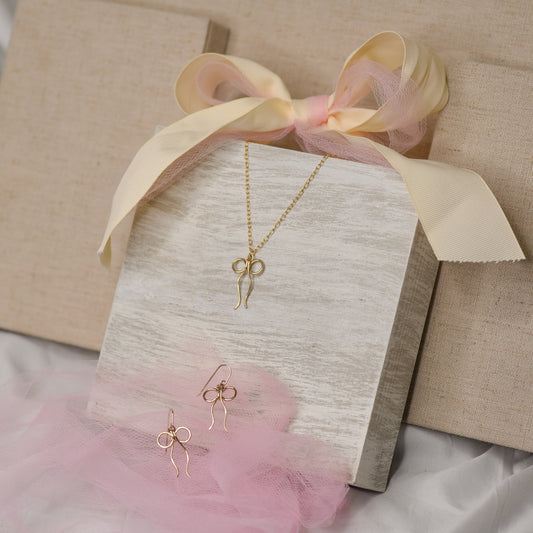 Coquette Bow Necklace