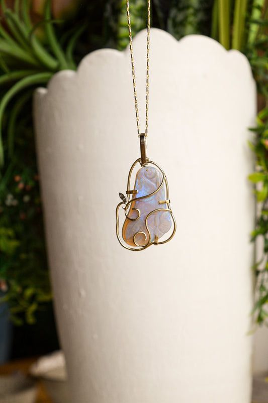 Morning Glory Pendant