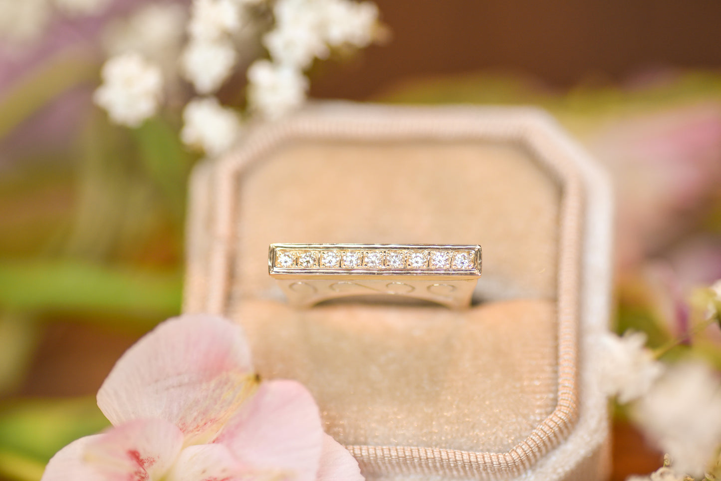 Diamond Diva Bar Ring