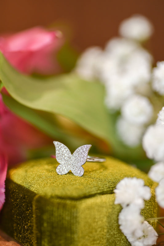 Majestic Butterfly Ring