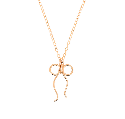 Coquette Bow Necklace