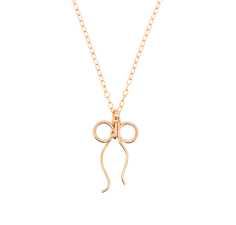 Coquette Bow Necklace