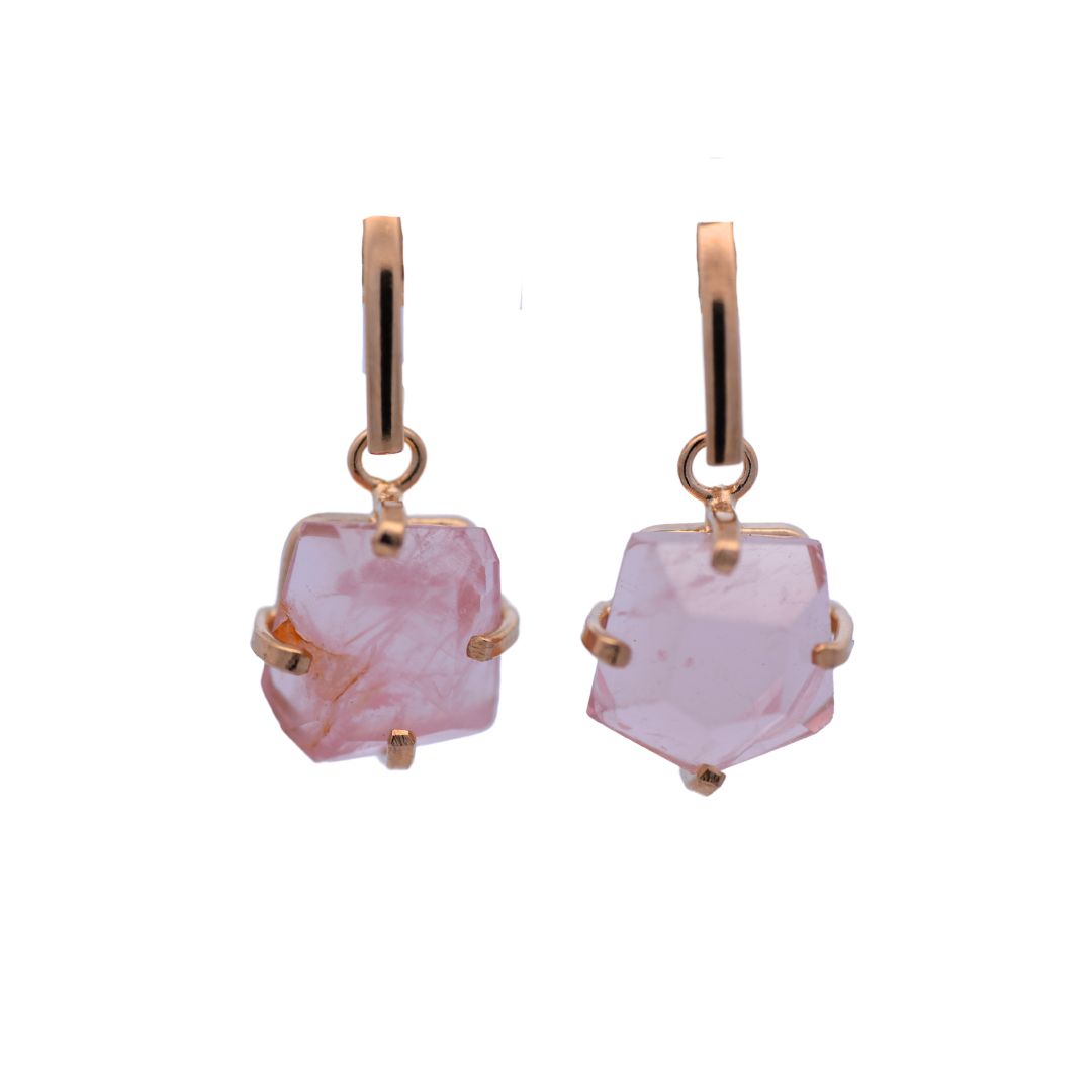 Organic Gemstone Earrings