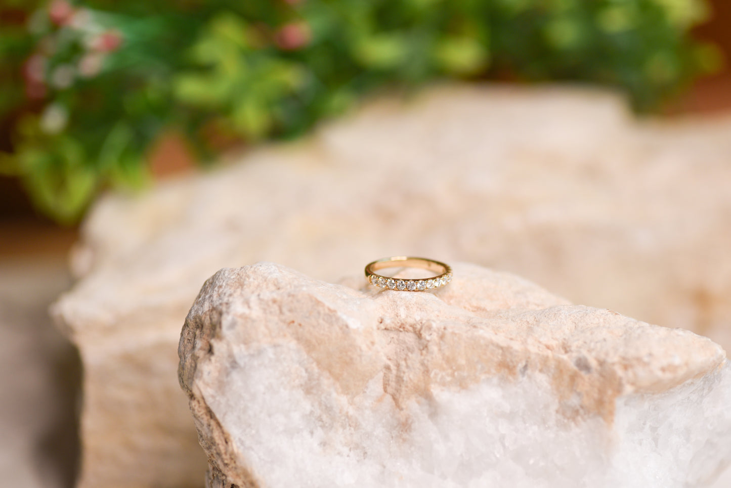 Half Eternity Diamond Bands