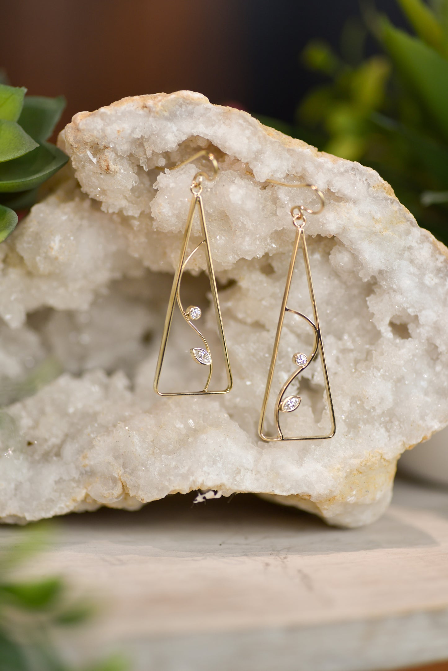 Enchanting Diamond Earrings