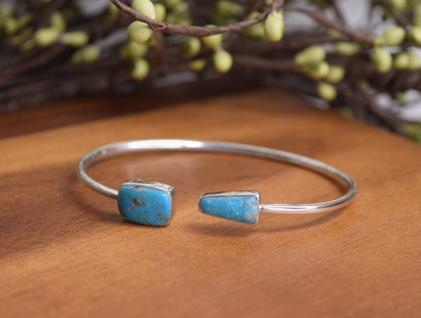 Sterling Silver Turquoise Cuff