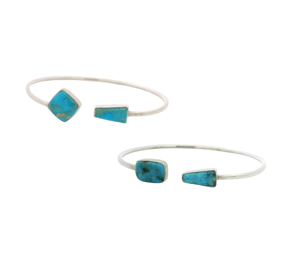 Sterling Silver Turquoise Cuff