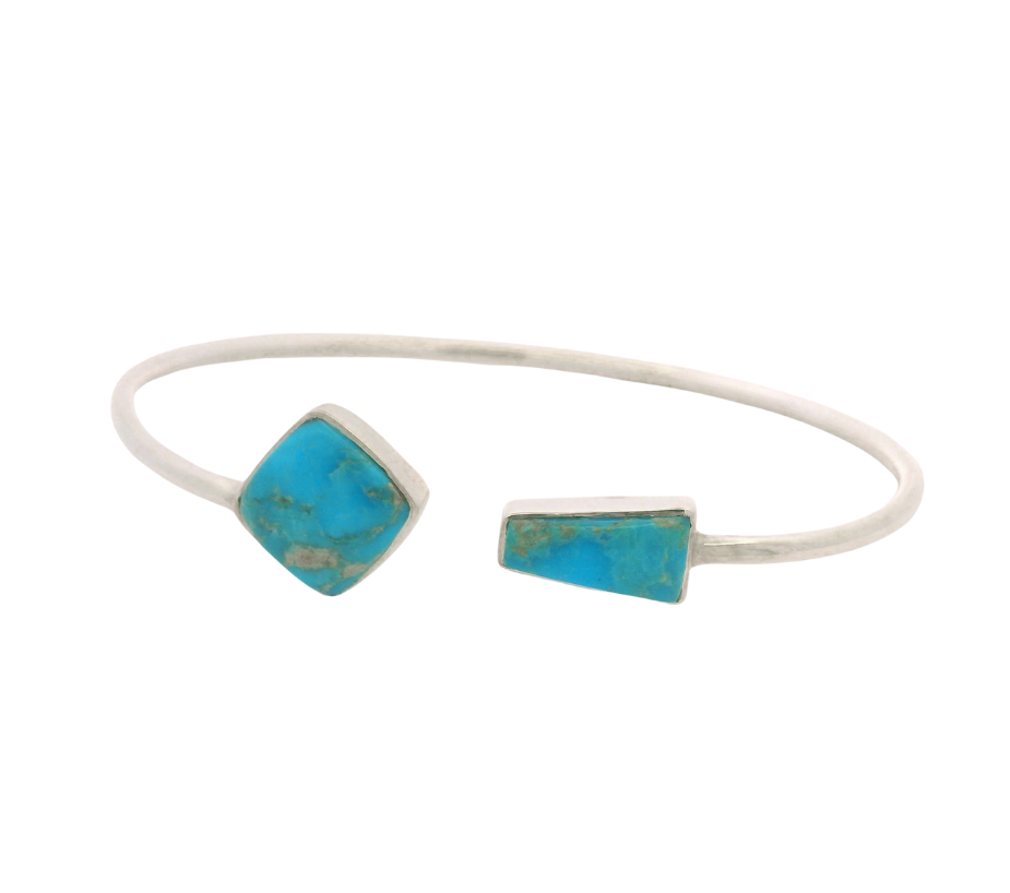 Sterling Silver Turquoise Cuff