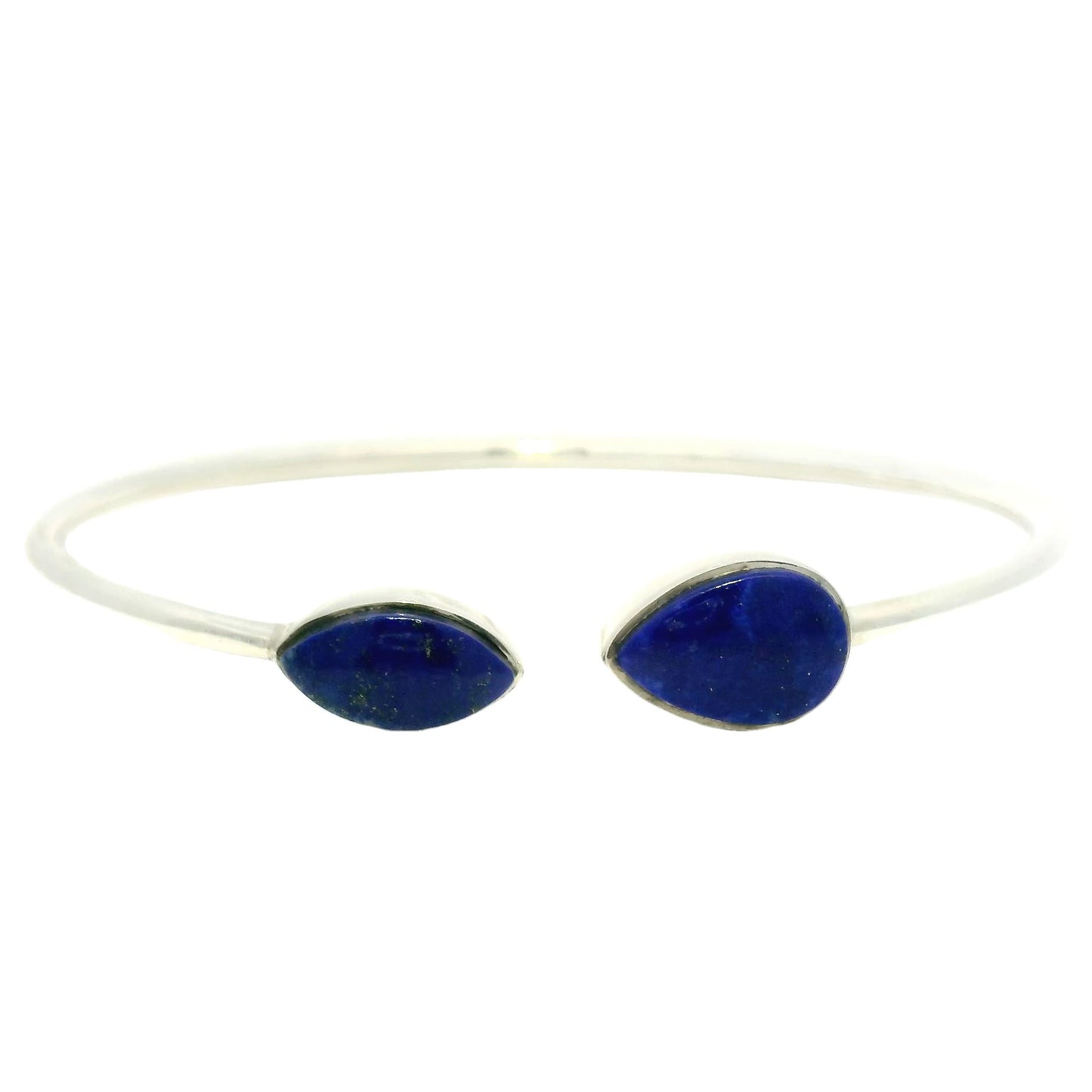 Sterling Silver Lapis Cuff