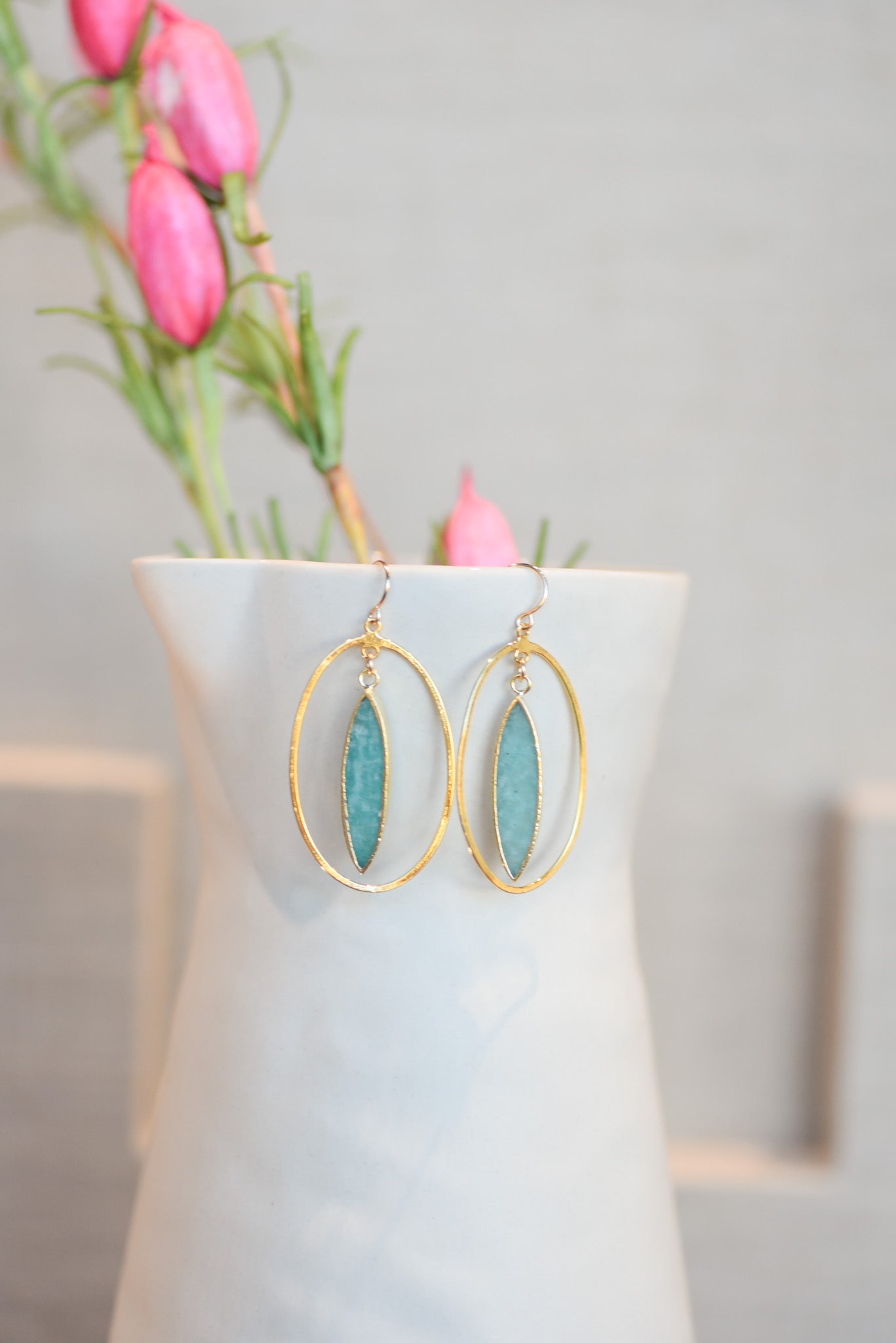 Dangle Marquise Earrings