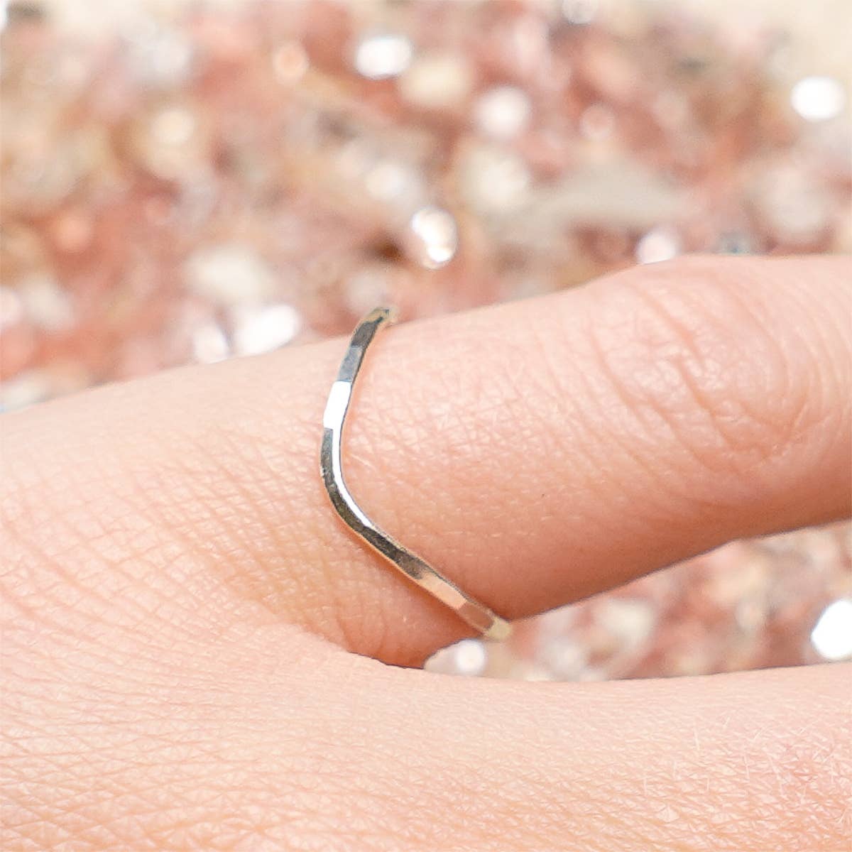 Bent Into Shape Ring