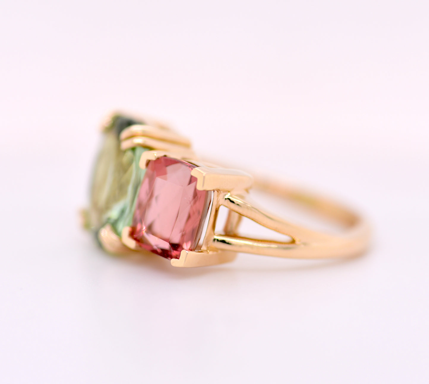 Better Together Ring (Pink & Green Tourmaline)