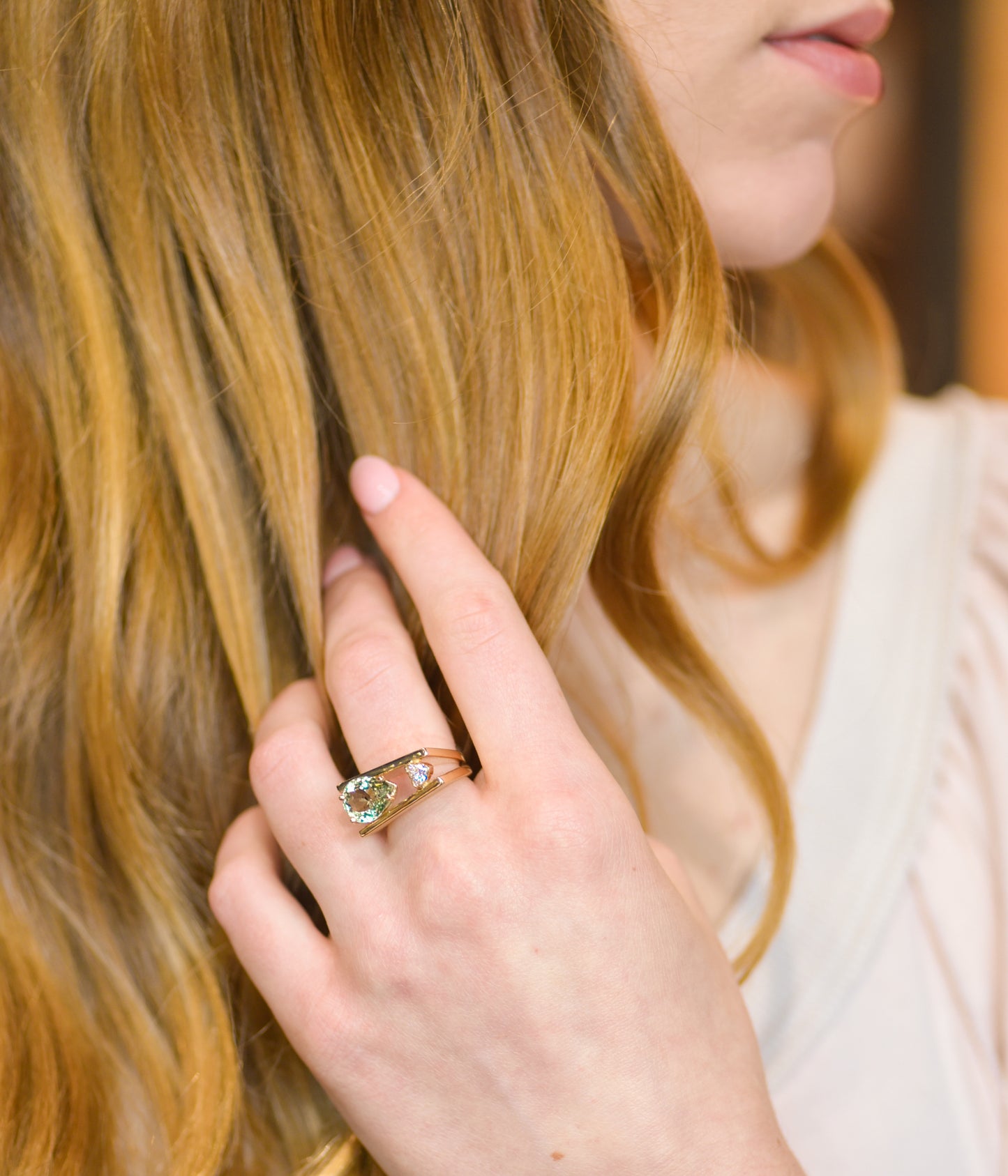 Perfect Pear Ring