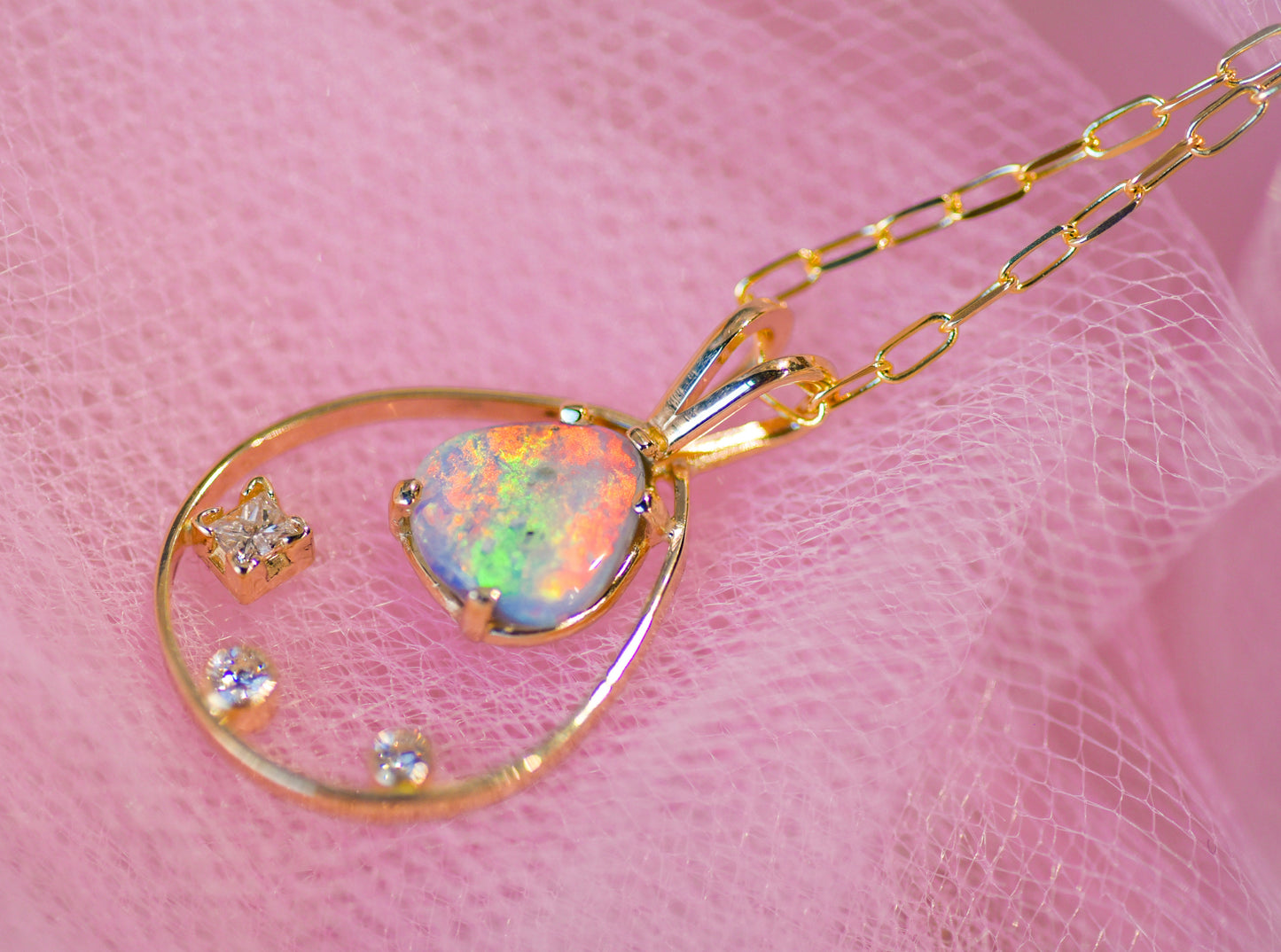 Opal Sunrise Pendant