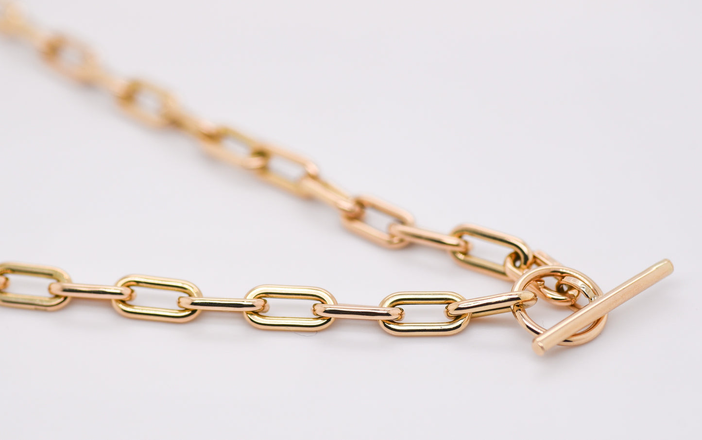 Toggle Paperclip Chain