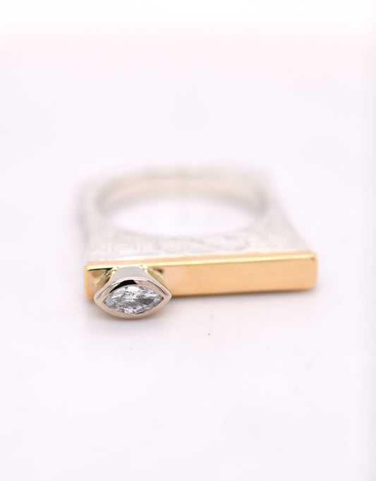 Marvelous Marquise Bar Ring