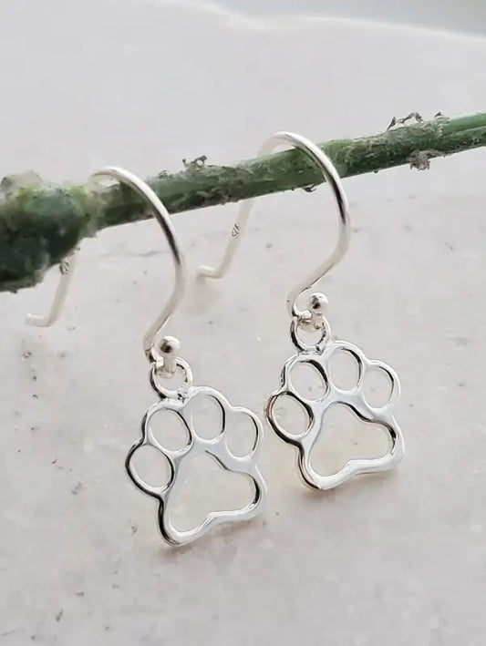 FINAL SALE: Puppy Paw Earrings